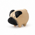Wooden Puppy Desktop Ornament / Craft