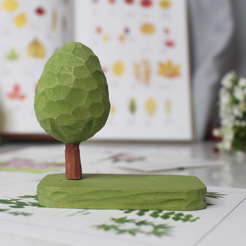 Handcrafted Wooden Fairy Tale Cottage Ornament